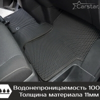 Автомобильные коврики EVA на Citroen SpaceTourer 8 мест, не Long (2016-2024)