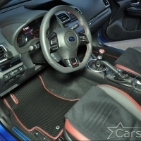 Коврики текстильные на Subaru XV I (2011-2017) 