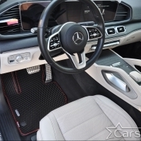 Коврики текстильные на Mercedes-Benz GLS-klasse II X167 3 ряда (2019->)