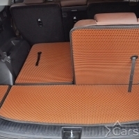 Двухслойные коврики EVA на Kia Sorento III Prime 3 ряда (2014-2020)