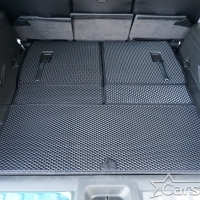 Двухслойные коврики EVA на Nissan Pathfinder III 3 ряда (2004-2014)