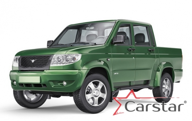 Текстильные коврики для УАЗ Pickup (2008-2014)