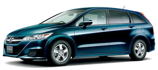 Автомобильные коврики EVA для Honda Stream II пр.руль (2006-2014) 