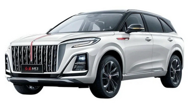 Двухслойные коврики EVA для Hongqi HS3 (2023->) 
