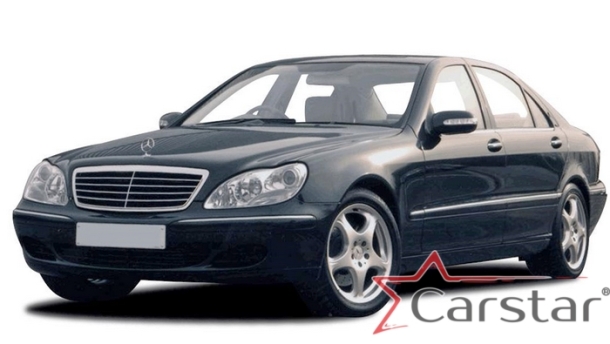 Автомобильные коврики EVA 3D для Mercedes-Benz S-klasse IV W220 (1998-2005)